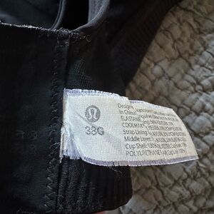 lululemon athletica Black Bra